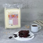 Organic Chickpea Flour used to bake a cake