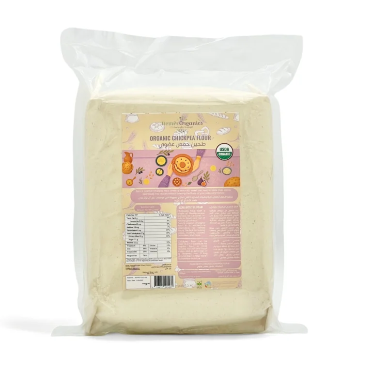 Organic Chickpea Flour 1.5 kg package