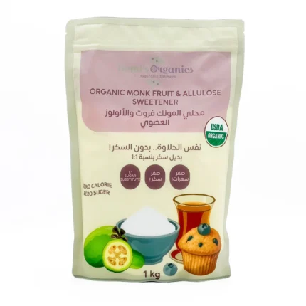 Organic Monk Fruit Allulose Sweetener Package